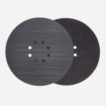 Sander plate protector with...