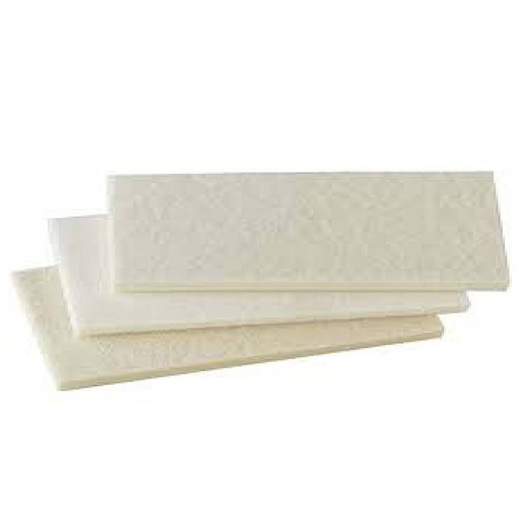 10mm Thick White Industrial Felt BS4060 A75/5W