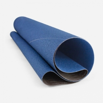 Wide rigid cloth abrasive...